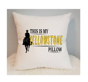 (Instant Print) Digital Download -  This is my Yellowstone pillow - made for our sublimation blanks