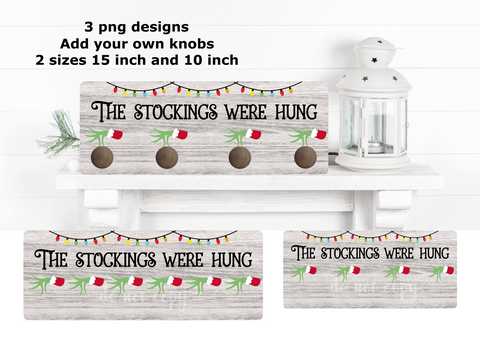 (Instant Print) Digital Download -  The stockings were hung 3pc design bundle