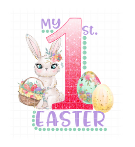 (Instant Print) Digital Download - My 1st Easter - Girl Version