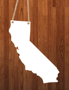 California State - 3 different sizes use drop down bar -  Sublimation Blank MDF Single & Double Sided