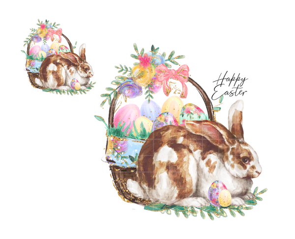 (Instant Print) Digital Download -  3pc Happy Easter bunny set