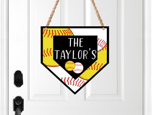 (Instant Print) Digital Download - Customize your Home plate design, made for our  MDF blanks