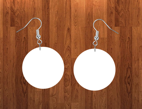 Sublimation Circle Earring – BLANKO BLANKS