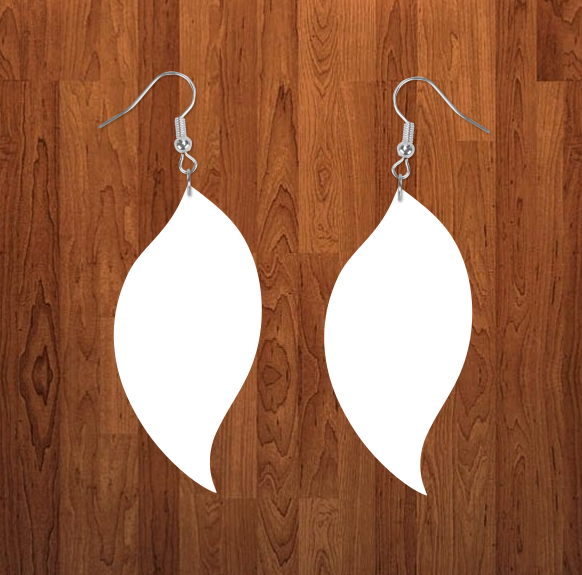Swirl drop earrings size 1.5 inch - BULK PURCHASE 10pair