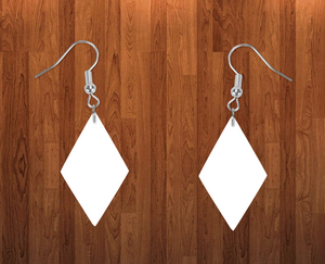 Diamond drop earrings size 1.5 inch - BULK PURCHASE 10pair