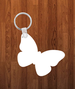 Butterfly Keychain - Single sided or double sided  -  Sublimation Blank