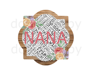 (Instant Print) Digital Download - Nana quarterfoil