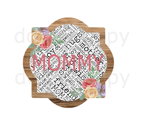(Instant Print) Digital Download - Mommy quarterfoil