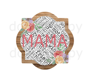 (Instant Print) Digital Download -  Mama quarterfoil