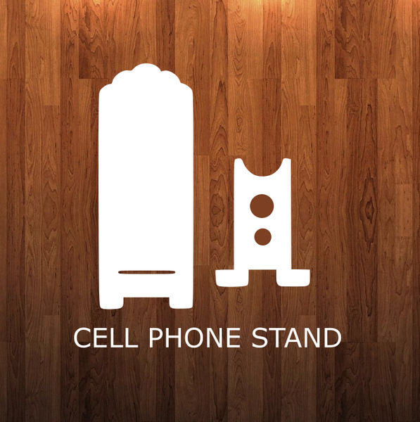 Cell phone stand - rounded top