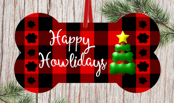(Instant Print) Digital Download - Happy Howlidays , made for our  MDF blanks