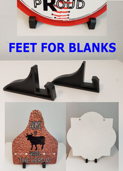 Feet for blanks ( 10 Set Bundle Price ) Total of 20pc
