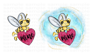 (Instant Print) Digital Download - 2pc Bee Mine Bundle