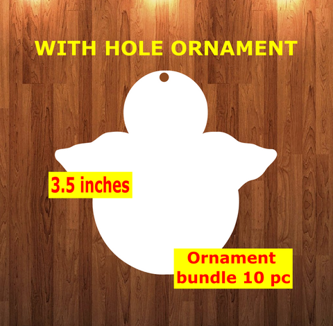 Angel with one hole - Ornament Bundle Price