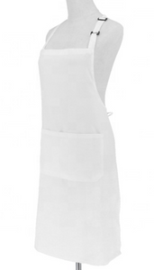 Adjustable apron with two front pockets