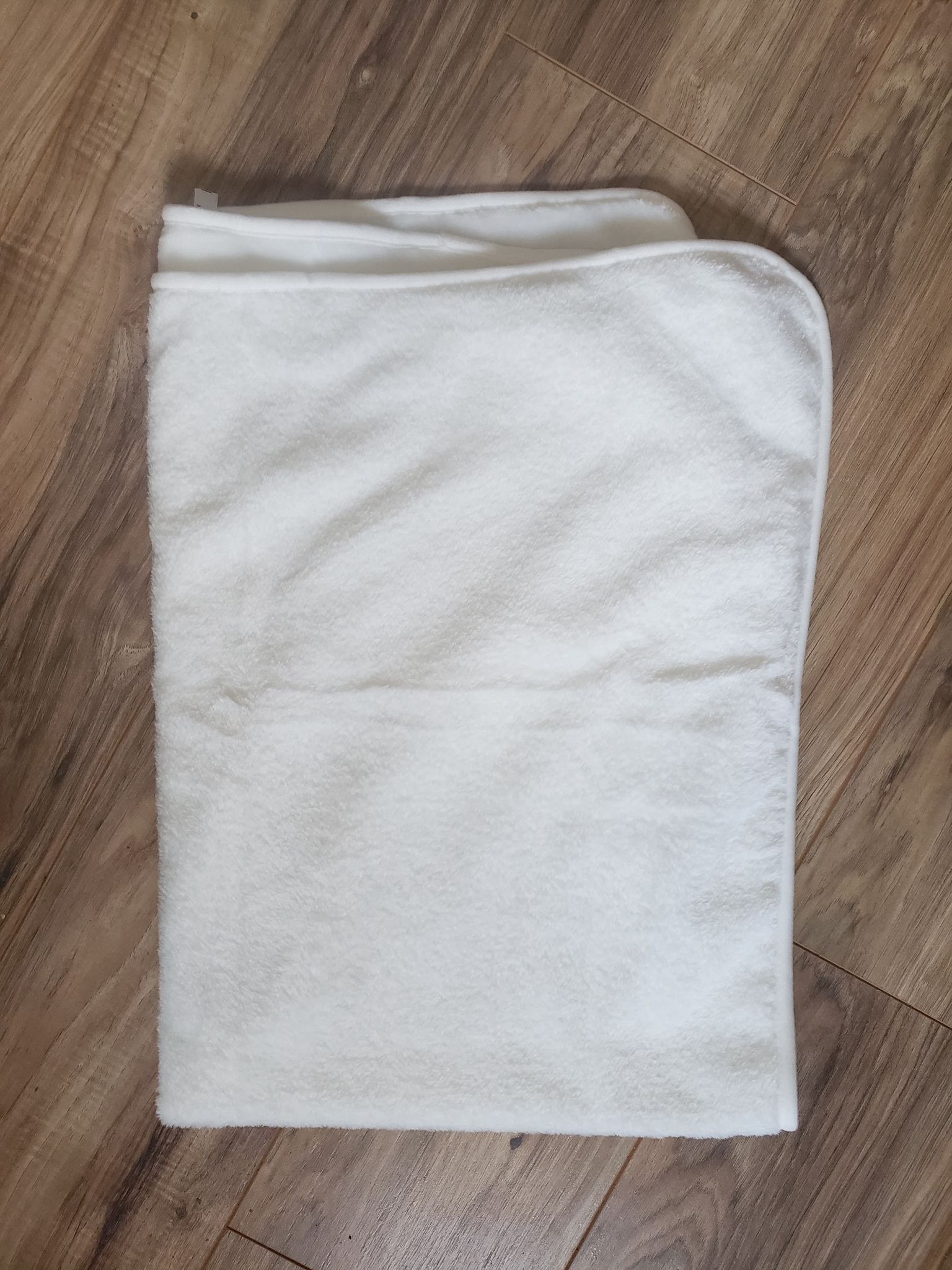 White super soft baby blanket - 30x40