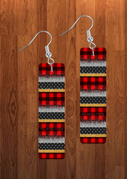 (Instant Print) Digital Download - Bar earring 3pc bundle -  design made for our earring blanks