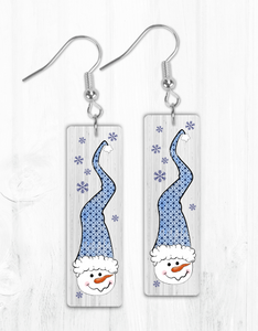(Instant Print) Digital Download - Snowman bar design - made for our blanks
