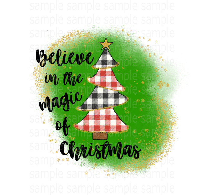 (Instant Print) Digital Download - Believe in the magic of Christmas