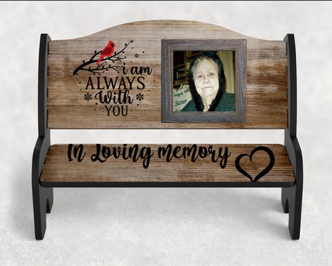(Instant Print) Digital Download - Memorial bench  - made for our blanks