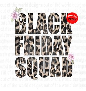 Black Friday Squad (Instant Print) Digital Download