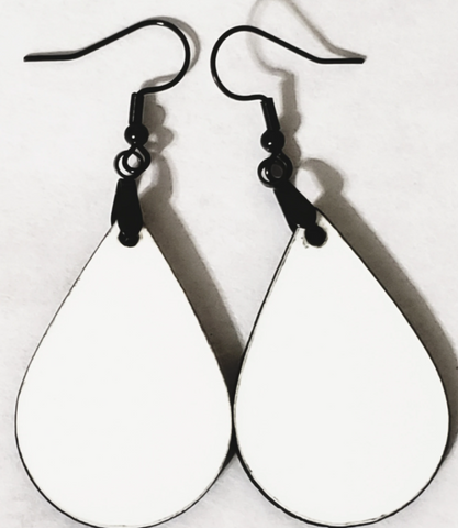 (Black)  Pinch style earring hardware 50pc bundle