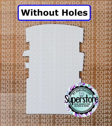 Booth - withOUT holes - Wall Hanger - 5 sizes to choose from - Sublimation Blank