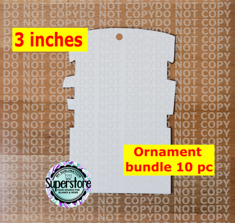 Booth  - WITH hole - Ornament Bundle Price