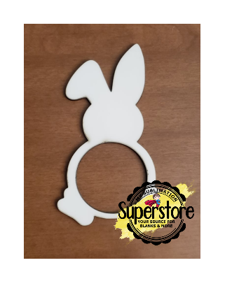 *SLIME* Bunny with hole cut out for SLIME - 1pc or 10pc option