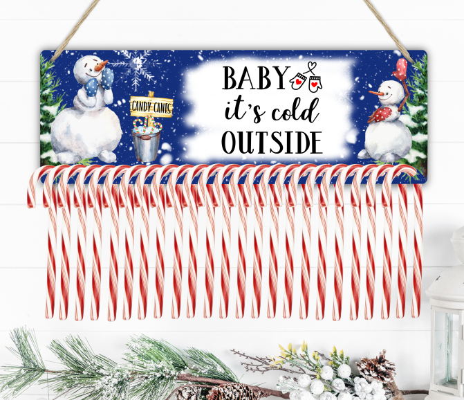 (Instant Print) Digital Download -  candy cane holder design - made for our blanks