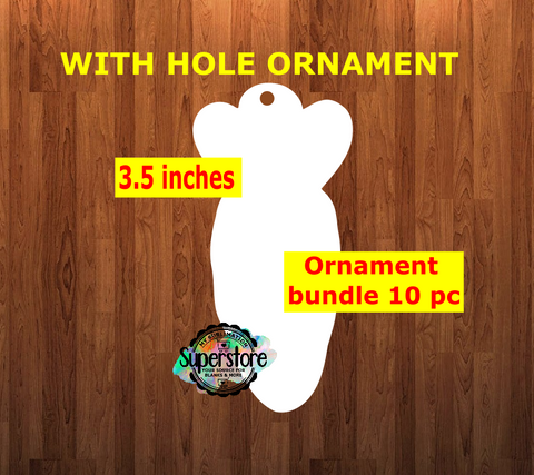 Carrot - with hole - Ornament Bundle Price