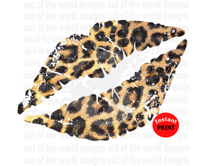 Cheetah Lips (Instant Print) Digital Download
