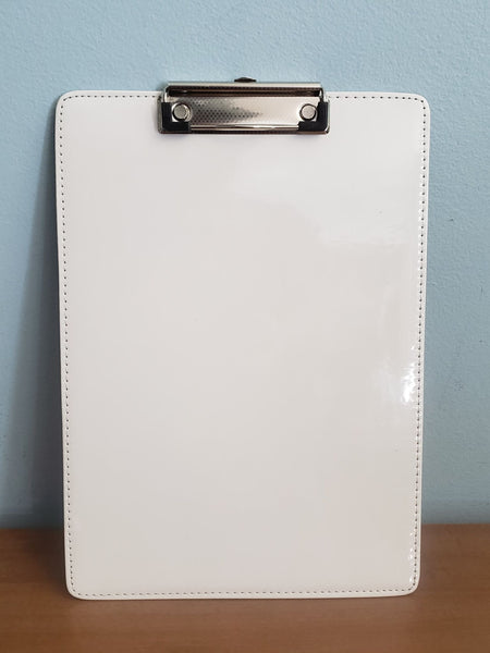 Clip Board Sublimation Blank - Faux leather