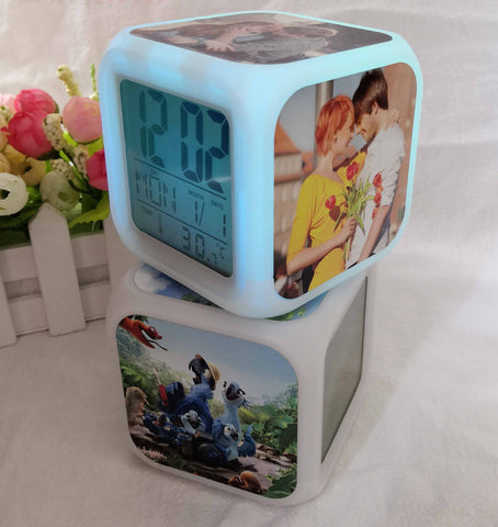 LED color changing clock blank , they are great for Sublimation!!!