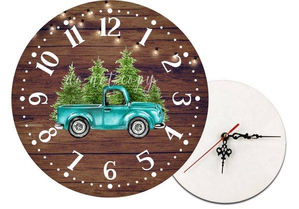 Digital Download - 2pc Truck clock bundle - made for our clocks