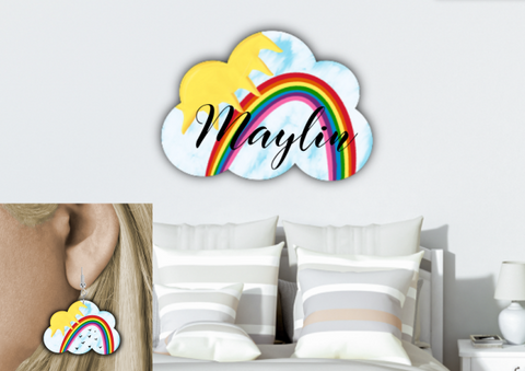 Digital Download - 2pc cloud bundle - made for GG sublimation blanks