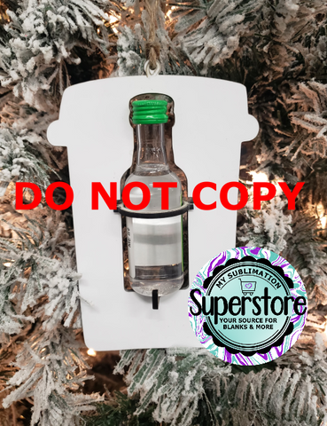 Cup liquor bottle ornament gift - Bulk pricing option available