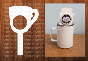 Mug Pod for Coffee Cup - 10pc Bundle Price (Size3.50x5.73)