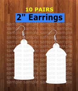 Cookie Jar earrings size 2 inch - BULK PURCHASE 10pair