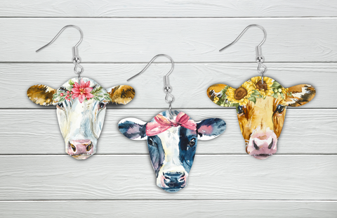 Digital Download - Cow bundle 3pc design - made for our blanks