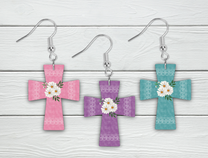 Digital Download - 3pc daisy cross bundle - made for our blanks
