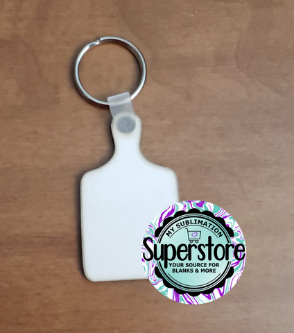 Cutting board Keychain - Single sided or double sided - Sublimation Blank