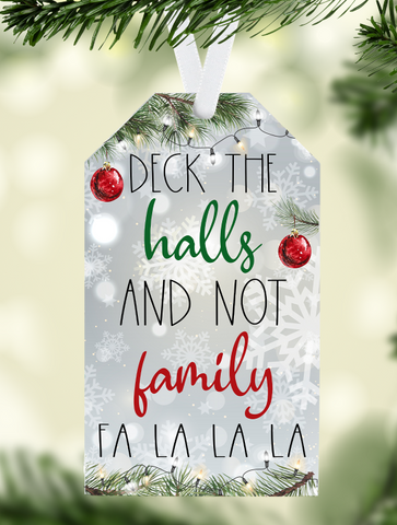 (Instant Print) Digital Download - Deck the halls tag  - made for our blanks