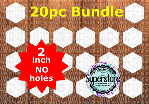 2 inch Bundle - Dice - (great for badge reels & hairbow centers)