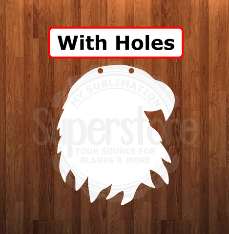 With holes - Eagle shape - 6 different sizes - Sublimation Blanks