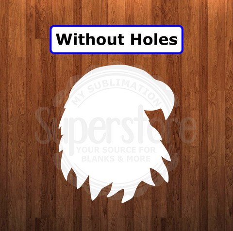 WithOUT holes - Eagle shape - 6 different sizes - Sublimation Blanks