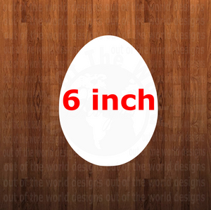 6 inch Egg withOUT holes