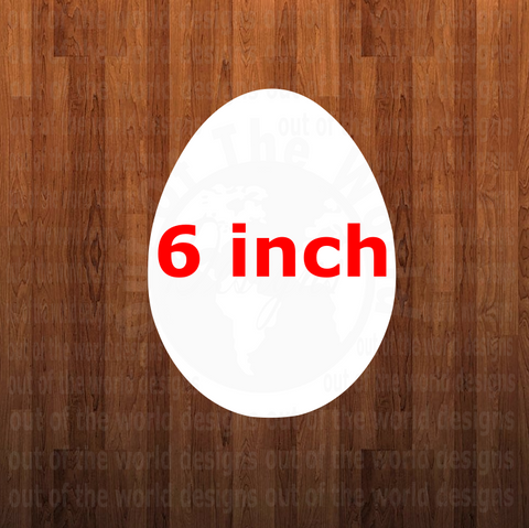 6 inch Egg withOUT holes