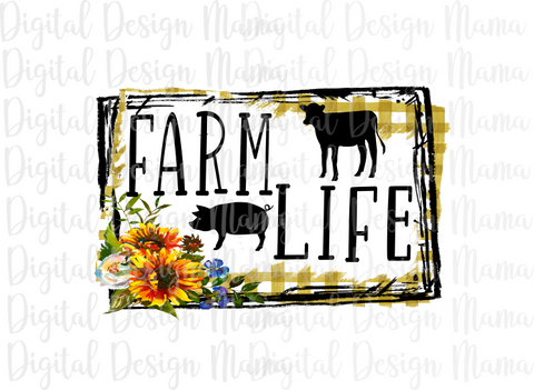 (Instant Print) Digital Download - Farm life