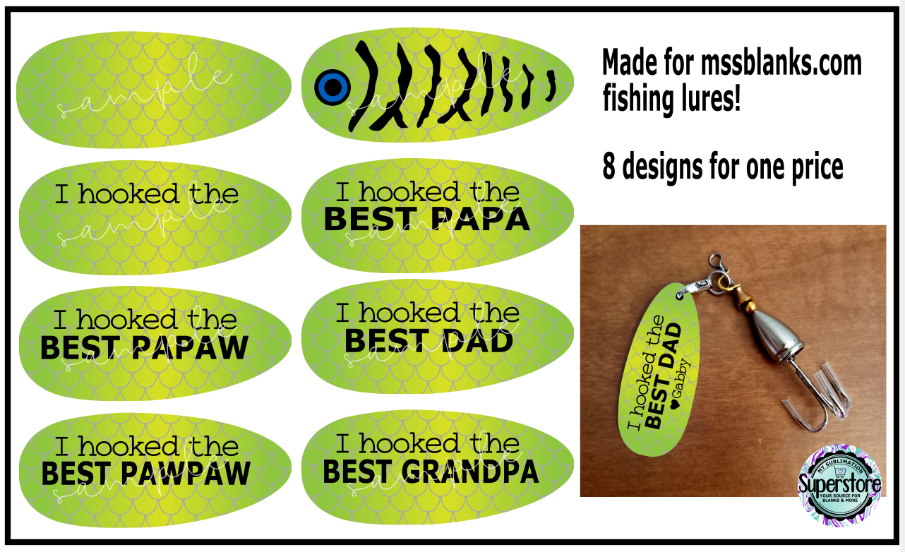 fish lure parts Instant Print) Digital Download